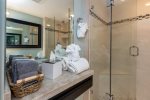 Master bedroom ensuite with step-in shower